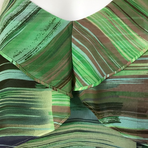 CAbi Green Spaghetti Strap Top - Picture 5 of 5